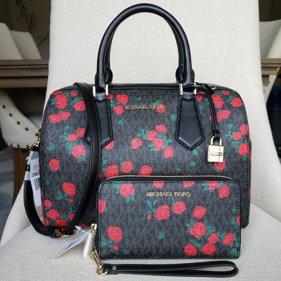 MICHAEL Michael Kors Handbags - NWT Michael Kors Hayes Bag and Wallet Bundle black